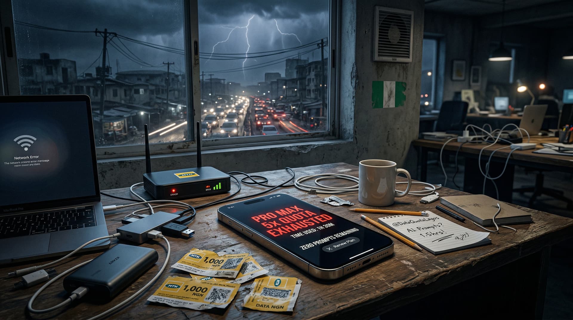 Pro Max 5x Quota Drains in 1.5 Hours on Nigerian iPhones