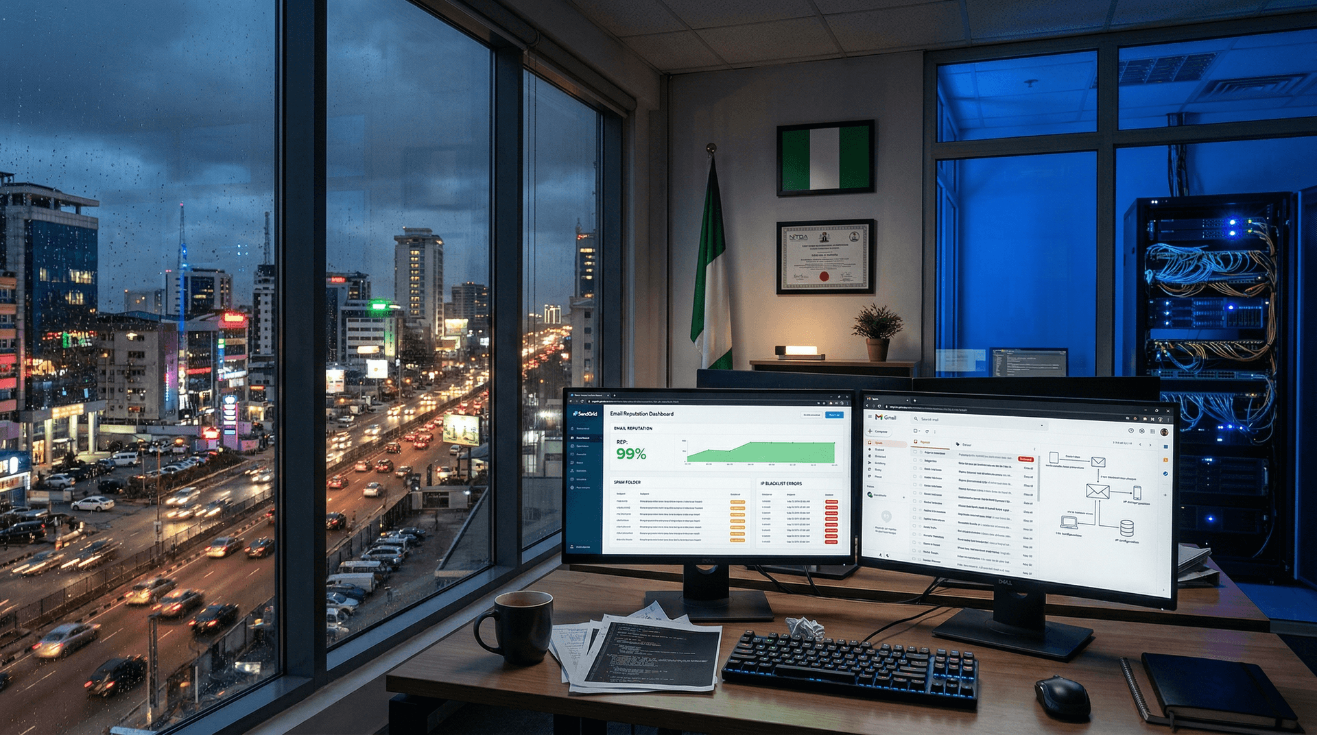 99% Email Reputation Fails Nigerian SaaS Amid Gmail Blocks