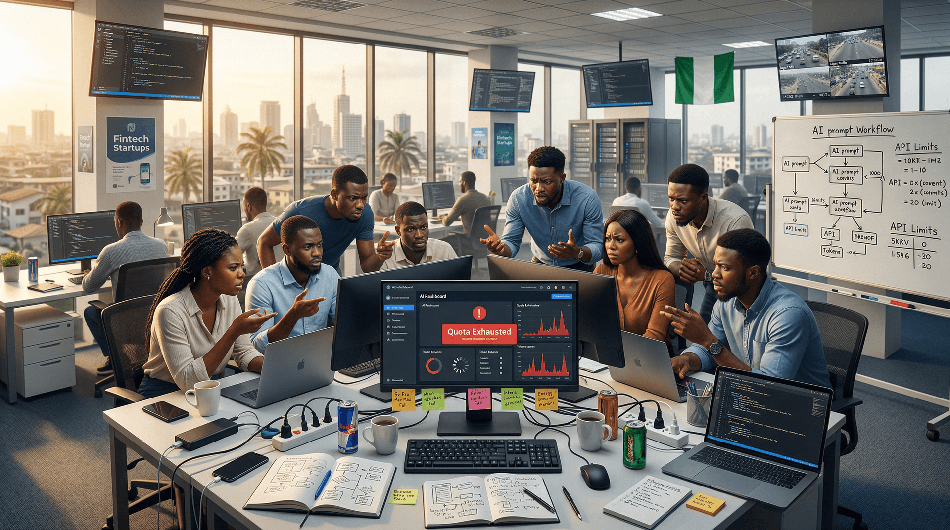 Pro Max 5x AI Quota Exhausted by African Startups in 1.5 Hours