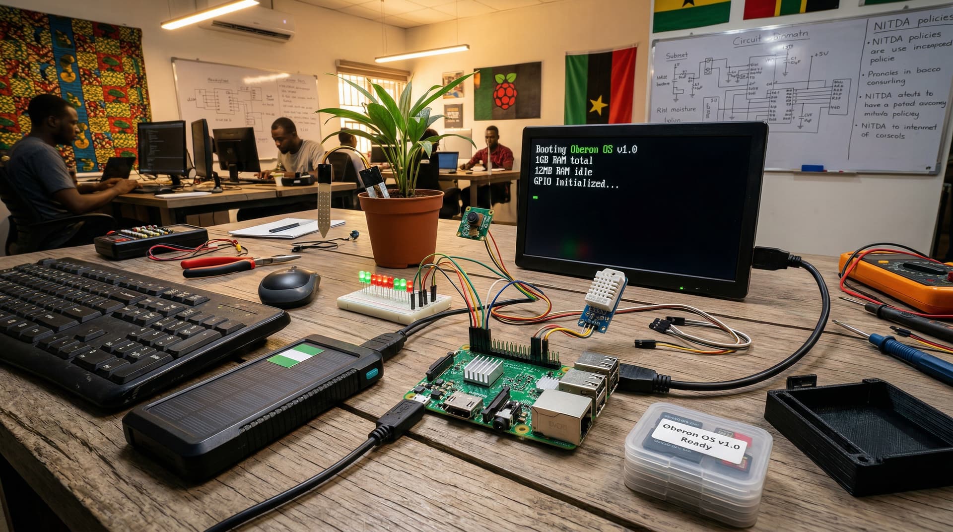 Oberon OS Raspberry Pi 3 Native Support Launches on $35 Boards