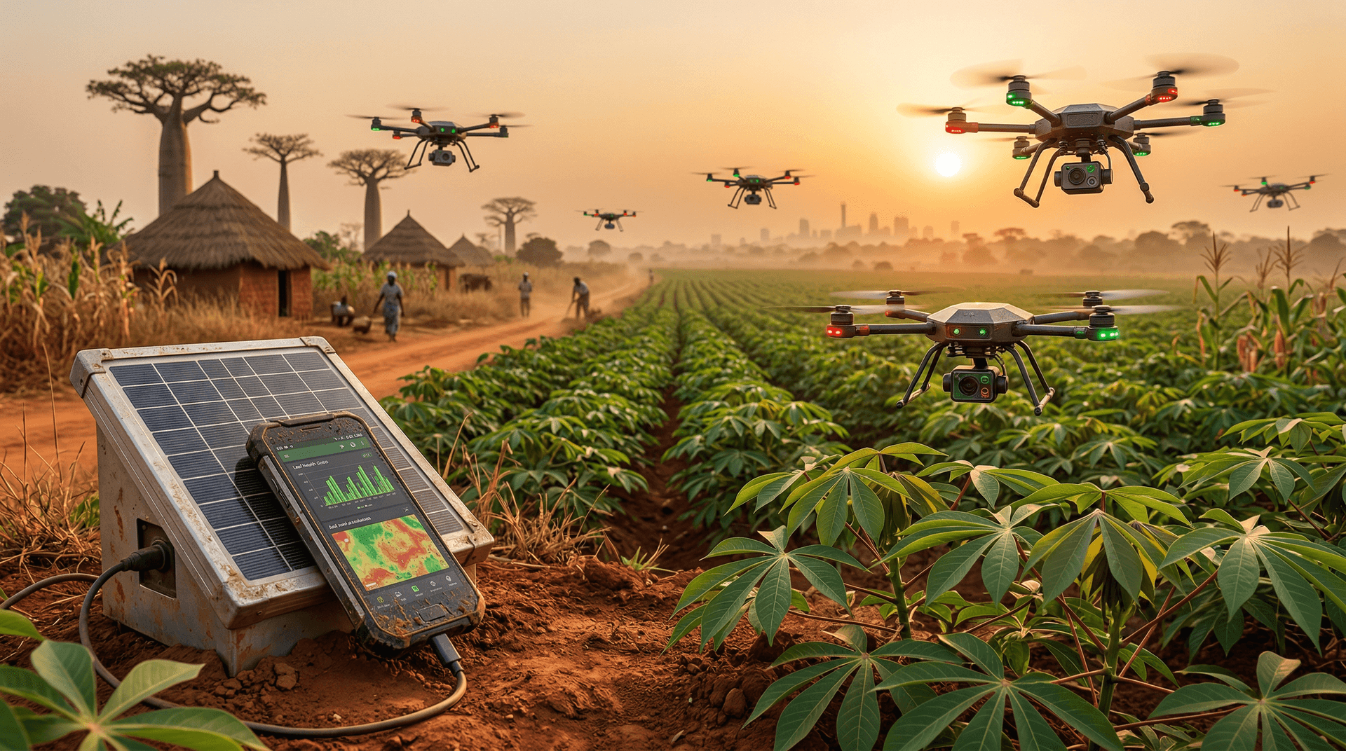USDA-Auburn AI-Drone Agrotech Africa Project Targets 30% Nigeria Yields