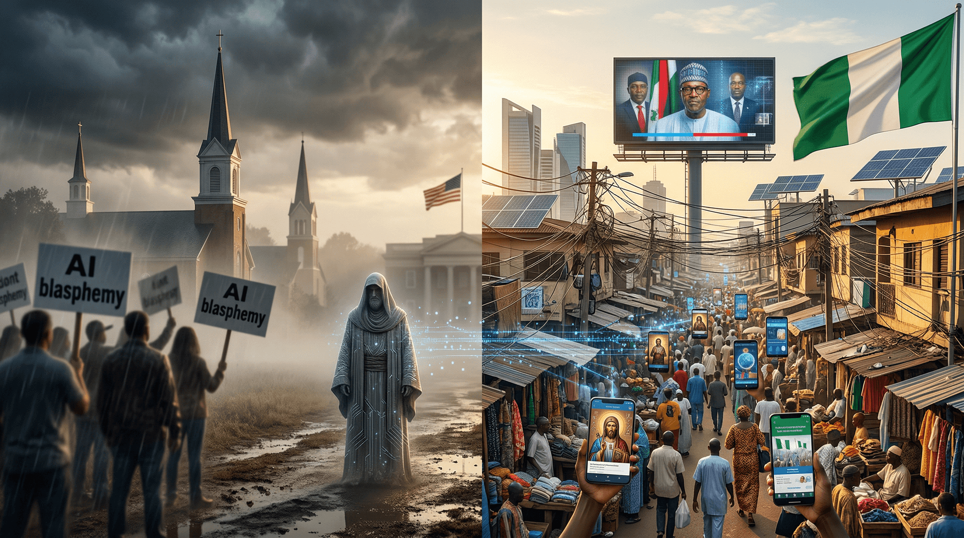 Trump AI Jesus Backlash Warns Nigeria AI Startups