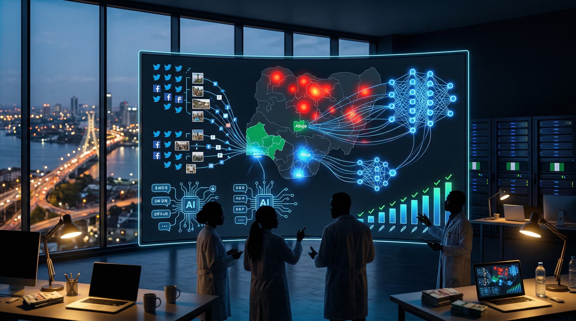 AI-Driven Social Media Analysis Maps Vaccine Hesitancy in Nigeria